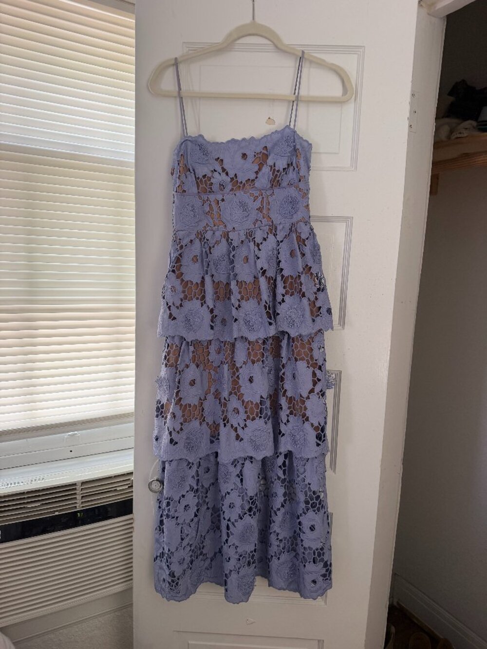 Purple/Blue/Periwinkle Self-Portrait Dress
